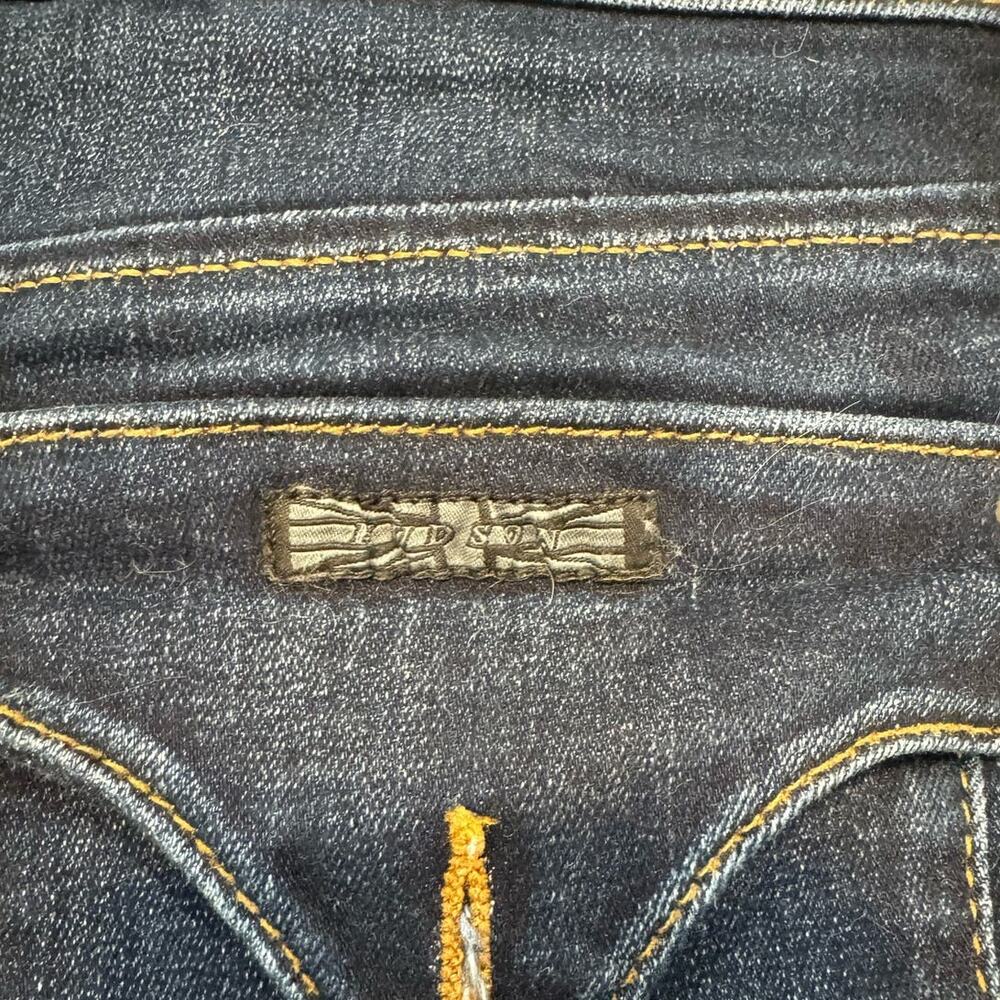 HUDSON $145 Viceroy Knee Length Shorts Dark Wash Size 27 - Picture 7 of 11